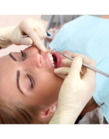 Dental cleaning (dental prophylaxis)