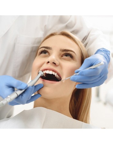 Dental cleaning (dental prophylaxis)