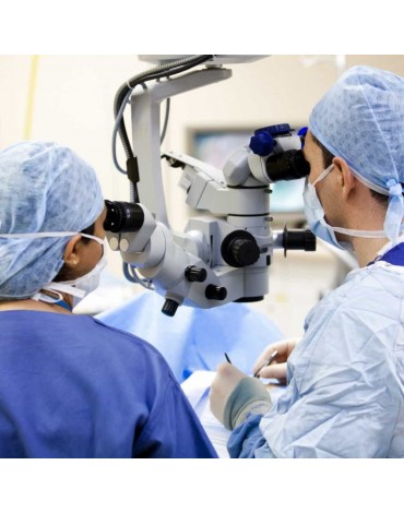 Cataract surgery with basic lens