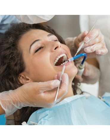 Dental cleaning (dental prophylaxis)