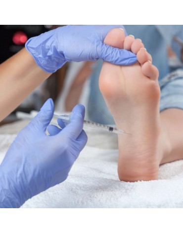 Application of platelet-rich plasma in the heel