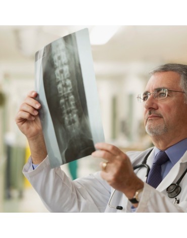 Radiografía de columna dorsal