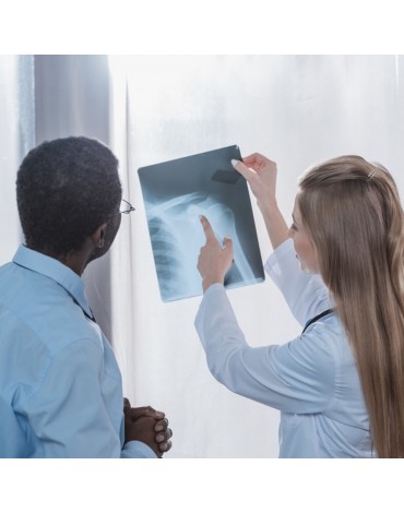Radiografía de hombro ap y oblicua