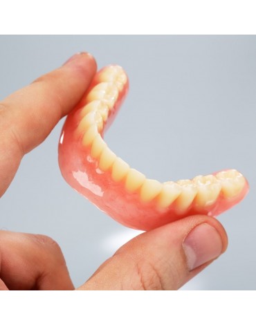 Total removable acrylic prosthesis (total removable acrylic dentures)