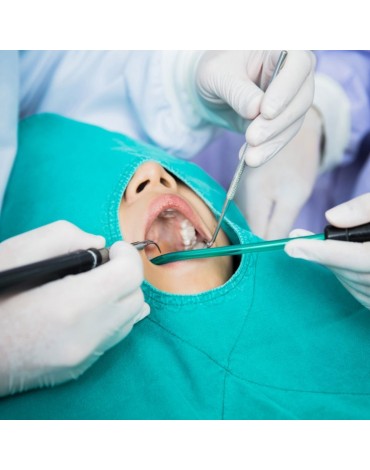 Surgery of third molars semi-erupted in malposition