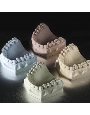 Modelos de estudio (réplica de la estructura dental)  