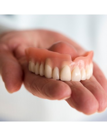 Total removable acrylic prosthesis (total removable acrylic dentures)