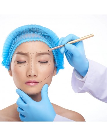 Facial lifting (rhytidectomy)