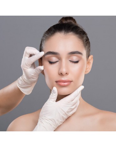 Upper blepharoplasty (with general anesthesia and sedation)