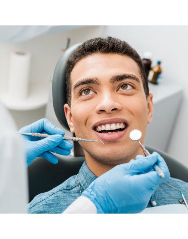 Dental cleaning (dental prophylaxis)