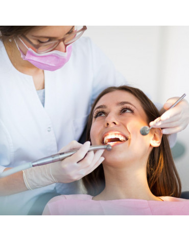 Dental cleaning (dental prophylaxis)