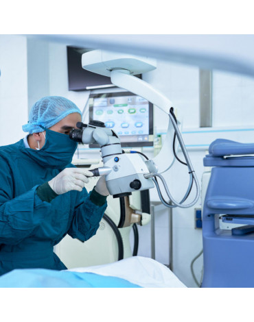 Cataract surgery with multifocal lens